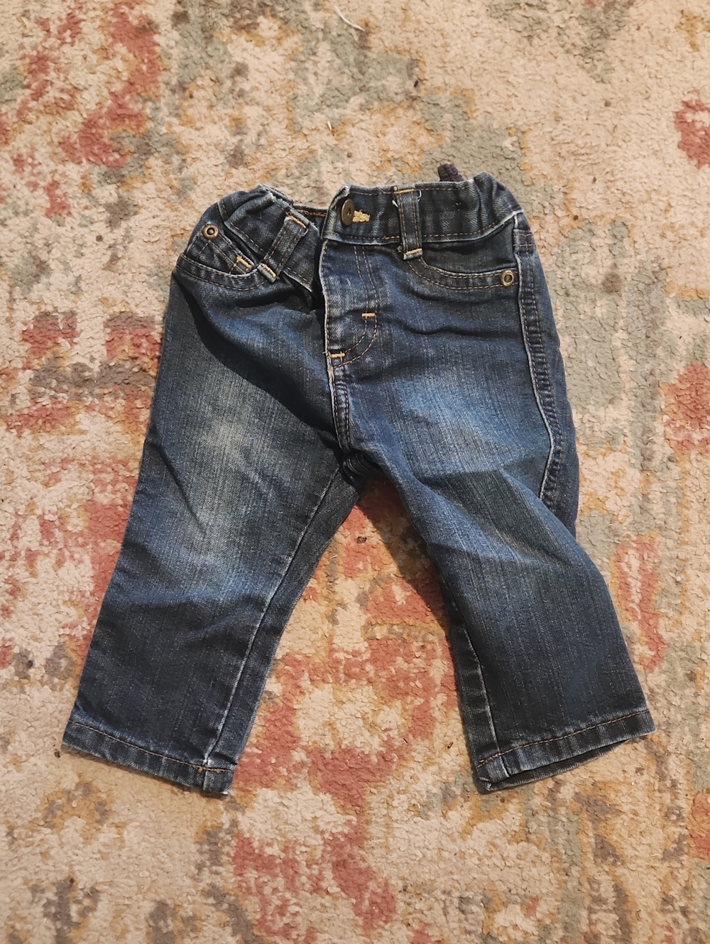 Wrangler Boys Dark Blue Denim Jeans